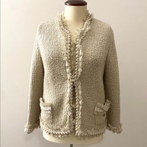 Authentic Chanel cashmere cardigan